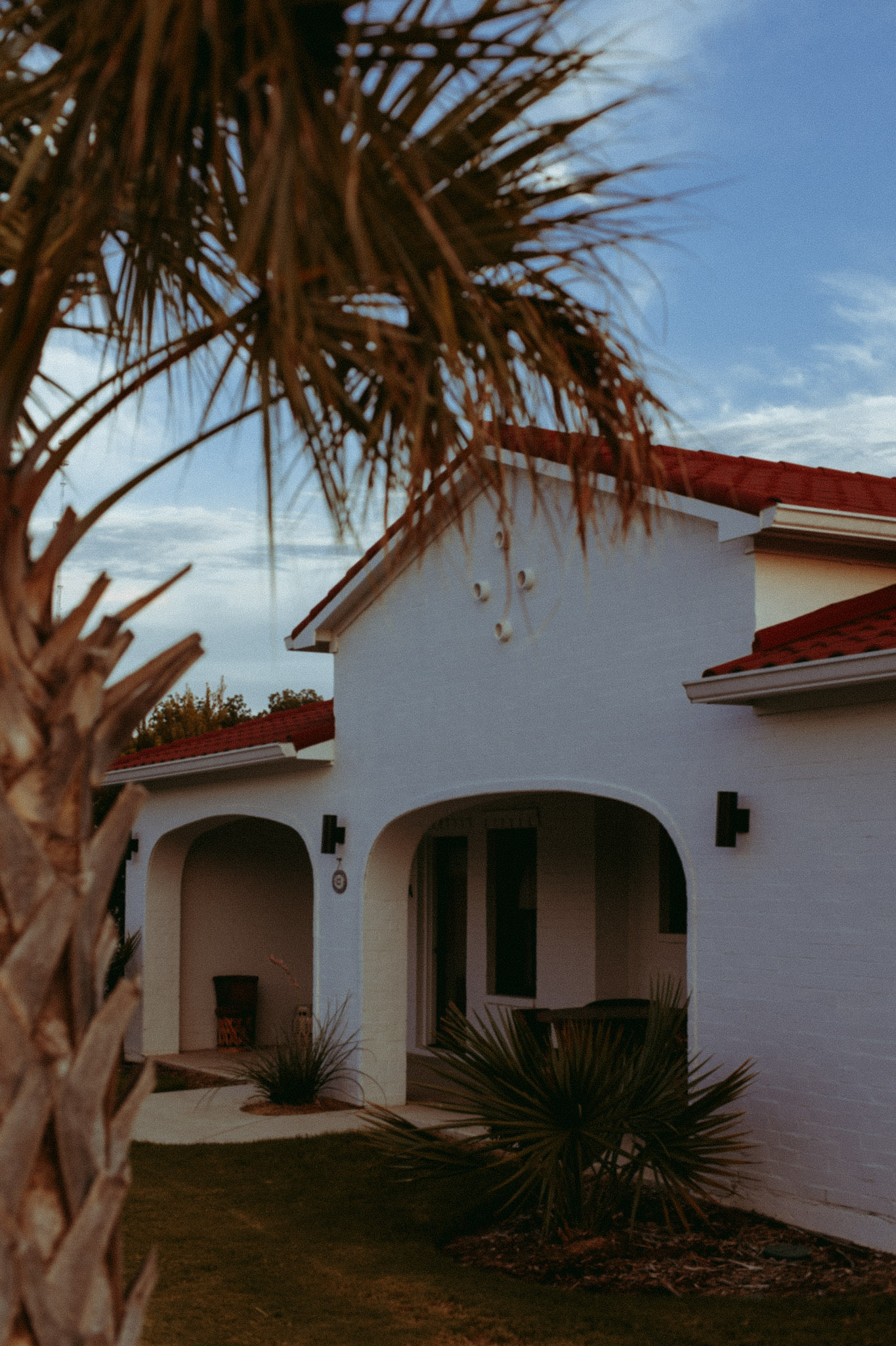 Casita arches at dusk