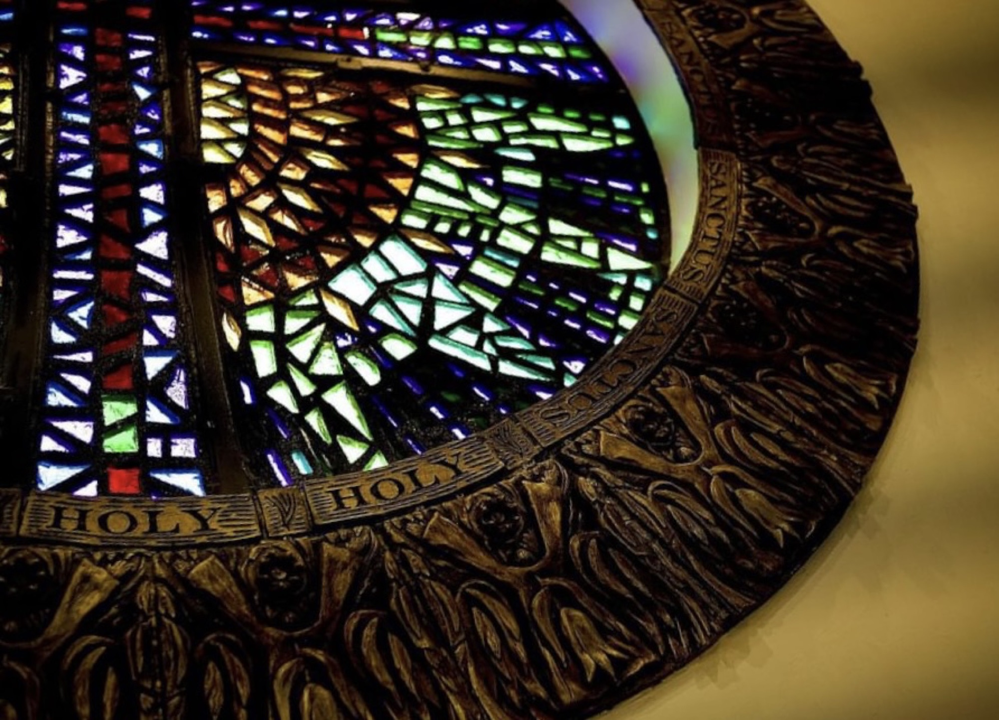 The Holy Holy Holy window ring at Casa Del Rey